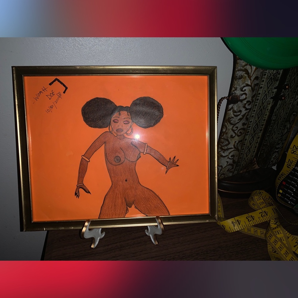 β£οΈ Outkast CD Inspired Art β₯οΈ (β₯ 9x12 Frame ΰ°) - Picture 5 of 12